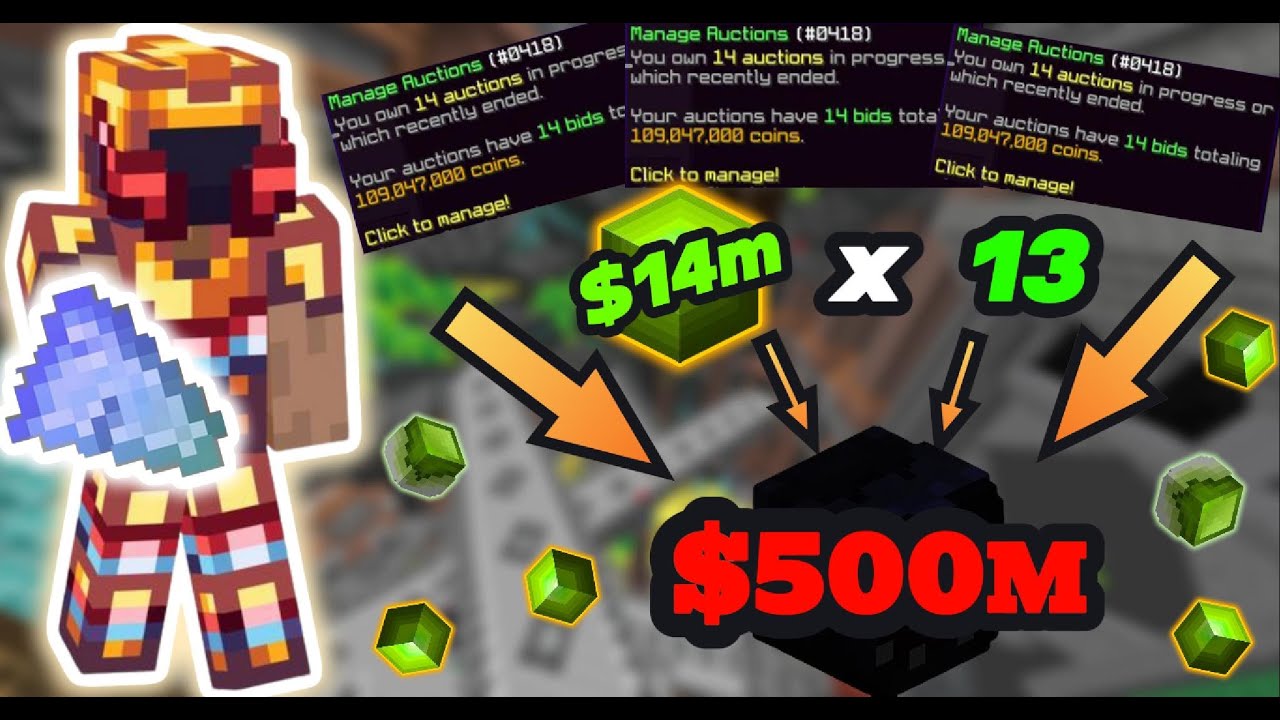 I Made $500M And Lost It All In One Click - Mining From HOTM 6 To Divan's Drill[10] Hypixel Skyblock