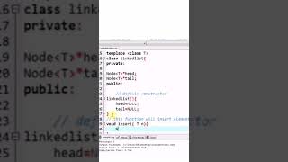 template class T | class linked list | insert nodes in linked list | data structure linkedlist