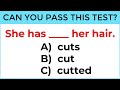Mixed Grammar Test | Test your English skills #14