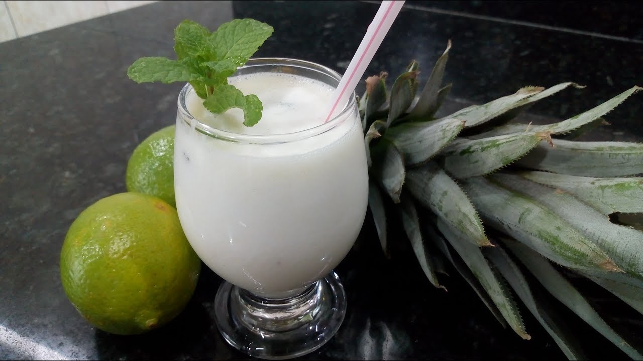 Caipira De Abacaxi Com Velho Barreiro Como Fazer Batida De Abacaxi Por Fernando Couto Youtube