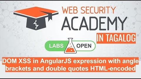DOM XSS in AngularJS with angle brackets and double quotes HTML-encoded | Portswigger Academy