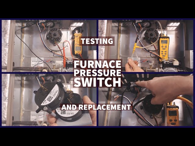 Furnace Pressure Switch Testing and Replacement! - YouTube