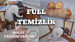 Mutfagımda Hızlandırılmış Akşam Temizliği//Enfes Kolay TANTUNİ/MUTLAKA DENEYİN#vlog#temizlik#kitchen