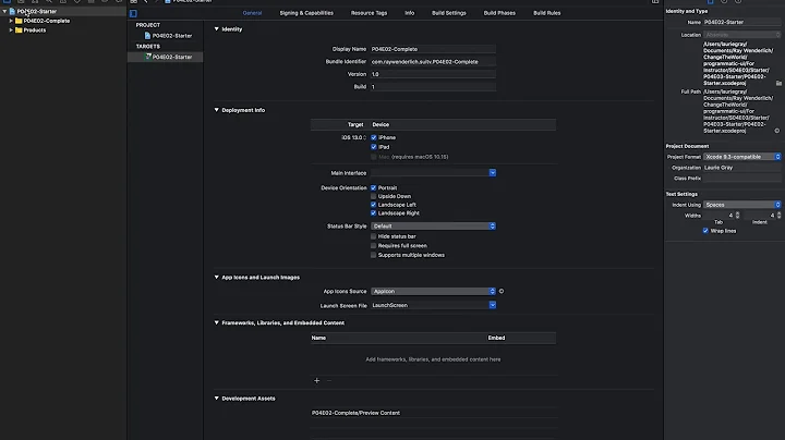 How to Rename an Xcode 11 Project in 1 minute!