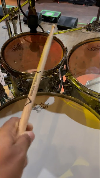 Drums tuned to perfection