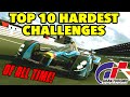 Top 10 Hardest Challenges In Gran Turismo History GT1 - GT7