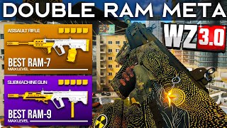 NEW DOUBLE RAM META 😍 | BEST RAM-7 and RAM-9 LOADOUT - MW3 WARZONE