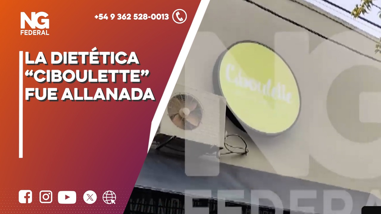 ►Caso "Viva": La dietética Ciboulette fue allanada