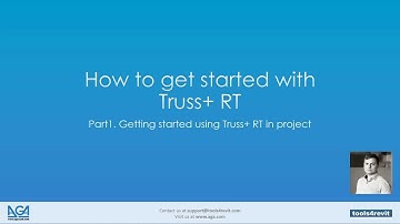 T4R Truss+ RT tutorial. Part1. Getting started using Truss RT in project