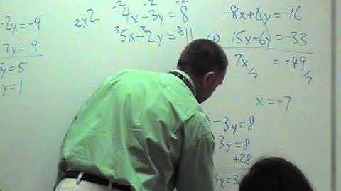 Alg 7-4 Solving Linear Systems by Multiplying.MOD