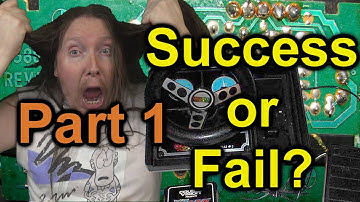 Attempting to repair my Colecovision Expansion Module 2 Steering wheel and foot pedal