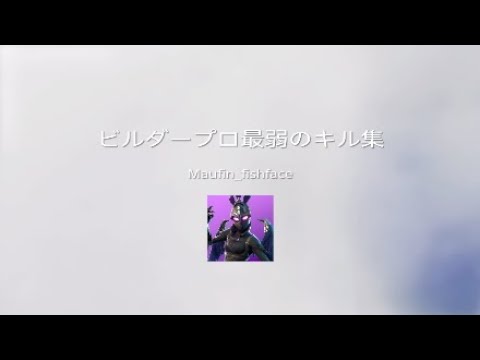 ビルダープロ最弱のキル集*