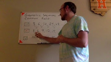 Geometric Sequences: Common Ratio