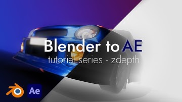 Blender To After Effects | ZDepth, Fix Jagged Edges | 3D Tutorial