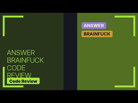 Code Review: Fibonacci Sequence in BrainF\*\*\*