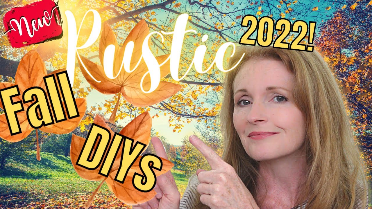 RUSTIC Fall Decor DIYs From DOLLAR TREE and THRIFT FINDS That Are Sure To IMPRESS