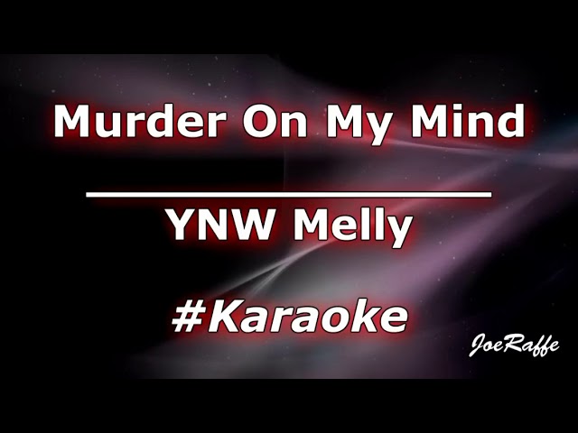 Murder on my mind Karaoke lyric instrumental