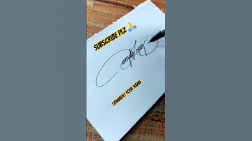 comment your name #shorts #short #video #viral #signature #subscribe #trinding