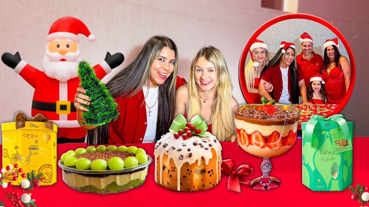 VLOG DE NATAL COM MINHA NAMORADA E FAMÍLIA! *Gravei tudo 