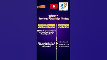#shorts#Lesson plan linear equations in two variable BTC BEd