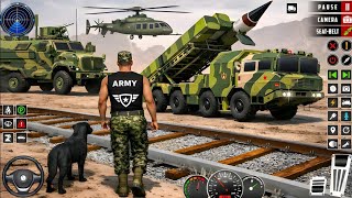 US Army Truck Driving Cargo Games - Offroad Army Truck Driving 3D 2026 - Andriod Gameplay screenshot 4