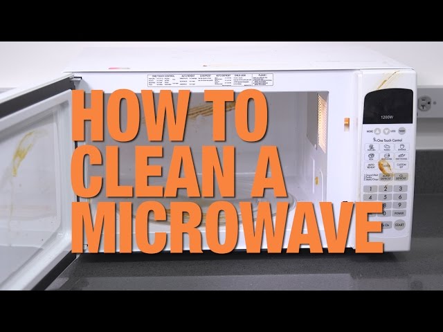 This Is the Cutest Way to Clean Up Big Microwave Messes