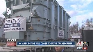 KCP&L moving massive transformer
