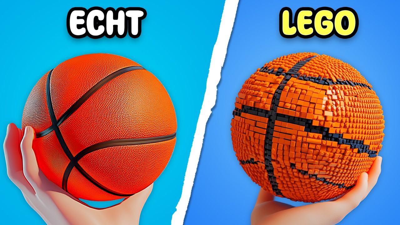 LEGO Basketball vs LEGO Skateboard 🏀 🛹 Beliebte SPORTARTEN in LEGO