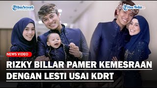 Pamer Kemesraan Usai Kasus KDRT, Rizky Billar Peluk dan Cium Lesti Kejora, Kompak Pakai Baju Couple