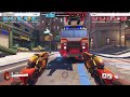 gold tracer gameplay by SHEVENTY7 — Overwatch Replay JP3XWZ