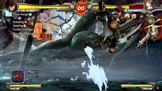 Guilty Gear Xrd REV2 - corner dustloop example on Jam