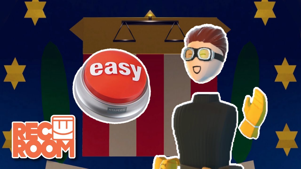 Pressing the Button!! Funny Moments in FBI Base | Rec Room