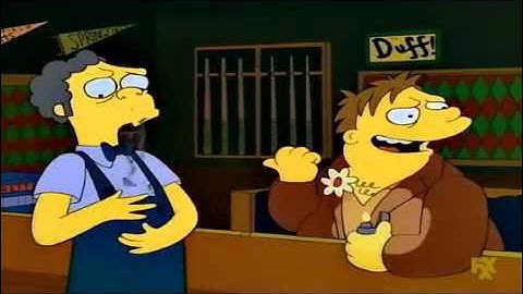 Homer Banned From Moe