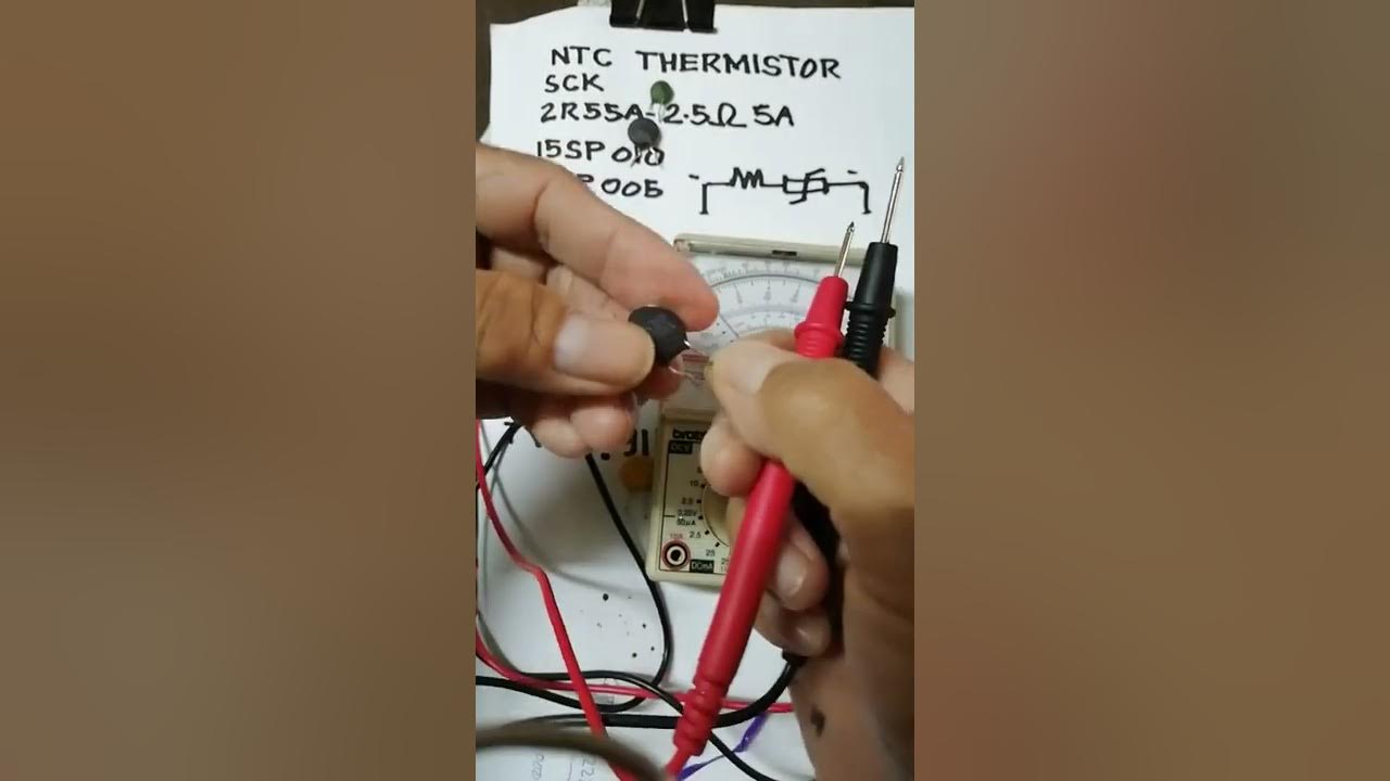 how to check varistor and thermistor YouTube