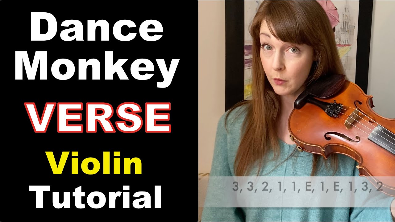 Dance Monkey Verse Violin Violin Tutorial YouTube