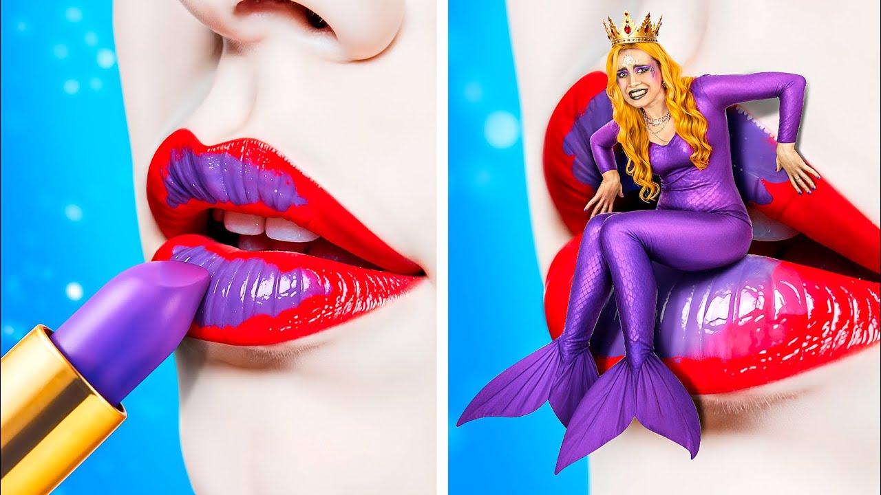 From Nerd To Dark And Beauty Mermaid / What If Gadgets From Tik Tok Were People!