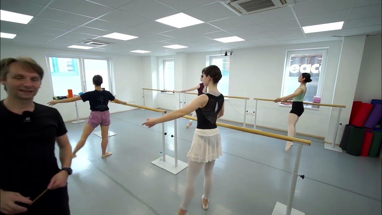 Ballet class for Intermediate Lv, Beginners+ friendly #ballet # ...