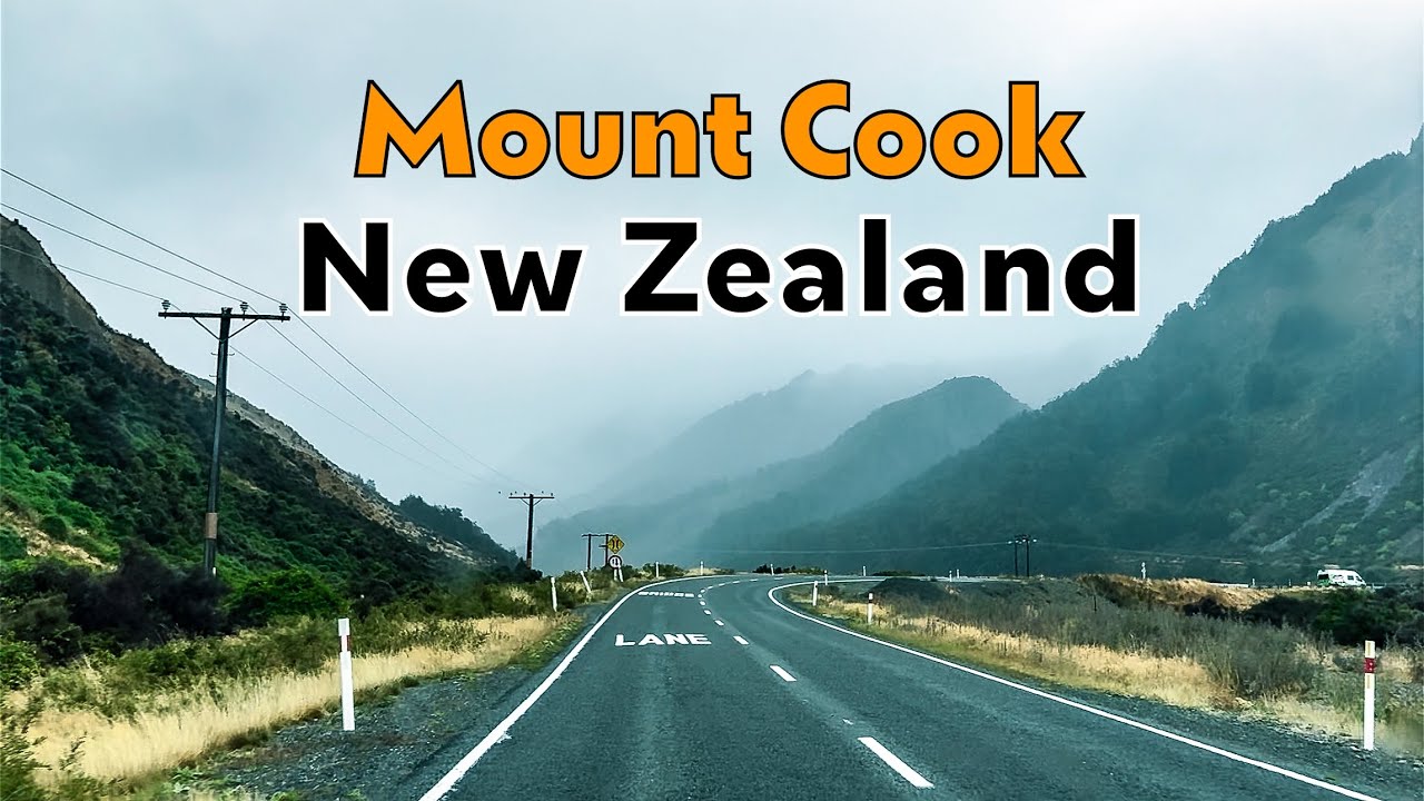 Driving to Mount Cook | Aoraki | Twizel | New Zealand