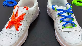 10 Creative Ways How to Lace Nike Air Force 1