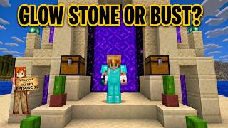 Braving the Nether for Glow Stone? - Single Biome Series - Desert EP22