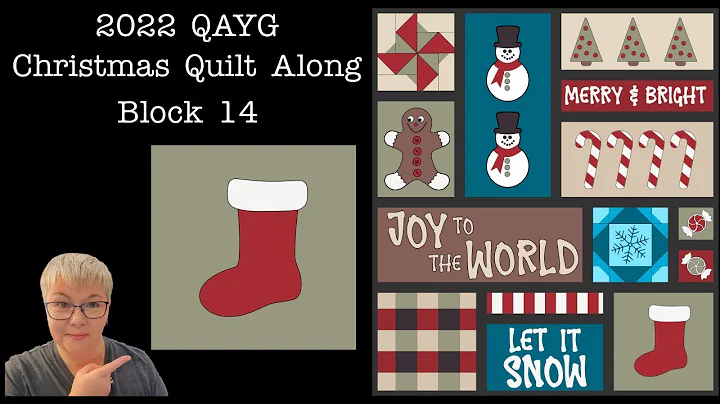 QAYG Christmas Quilt Along - - Block 14 - Free pat...