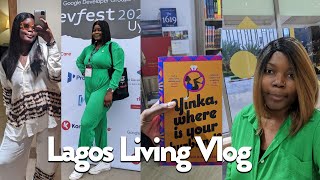 Lagos Living Vlog ft. Devfest Uyo, Exploring New Food, Visa Struggles, Karaoke etc. screenshot 3