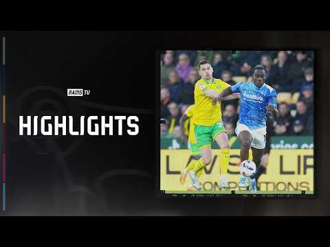 HIGHLIGHTS | Norwich City vs Derby County — football highlights