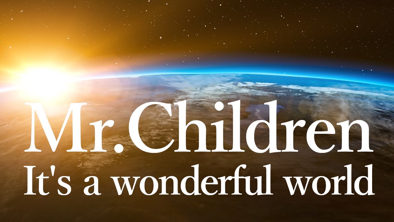It's a wonderful world(cover) Mr.Children - YouTube