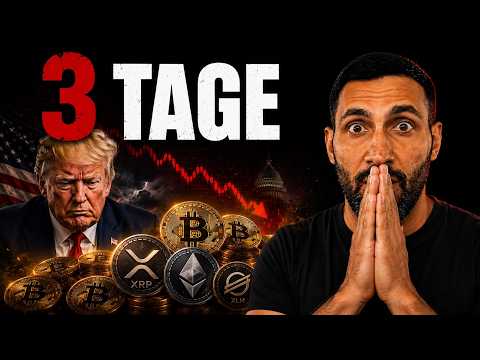 Bitcoin: In wenigen Tagen werden viele überrascht werden!😳 ALTCOIN-News!