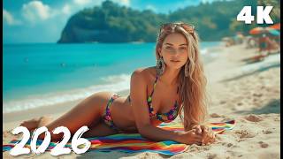 Tropical Midnight Flow 🌴 Chill Deep House Coastal Escape 4K UHD 2026 | Deep Sea Calm