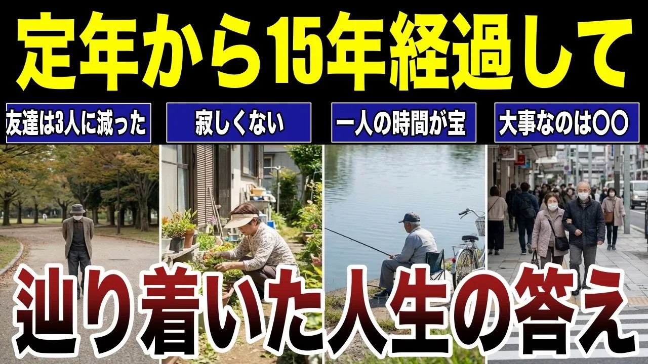 ⛩️【老後の学び】定年から15年経過して辿り着いた人生の答え　口コミ22選紹介します　#高齢者  #口コミ⛩️