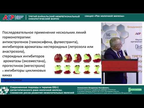 Апансевич В.И. Современные подходы к терапии ER(+) метастатического рака молочной железы.