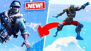 New Fortnite Snow Map In Fortnite Battle Royale