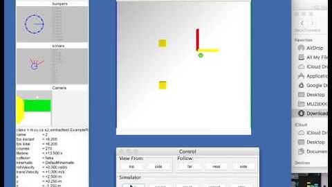 Simbad rover simulation